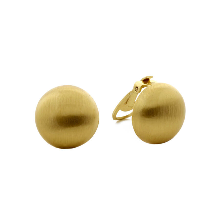 Vogem Orecchini A Clip Donna Con Zirconia Cubica Blu – Vintage, Anallergici, Confezione Regalo