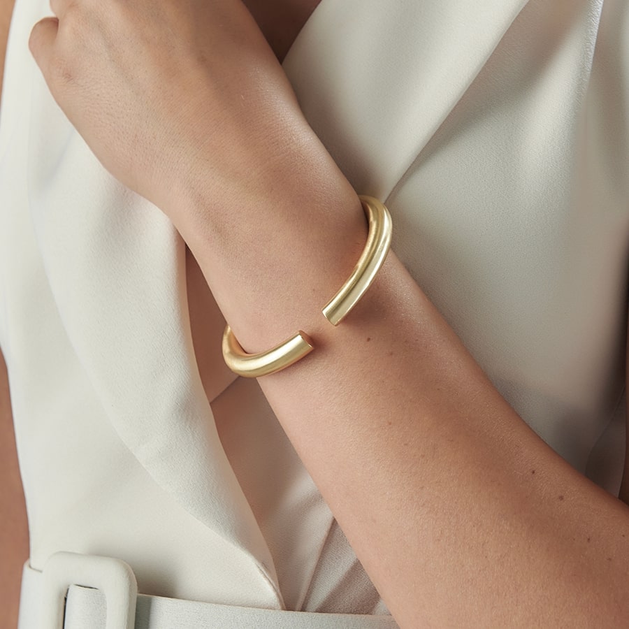 Bracciale Macramè Regolabile Con Cerchio Argento – Fatto A Mano, Marrone, Per Donna, Confezione Regalo